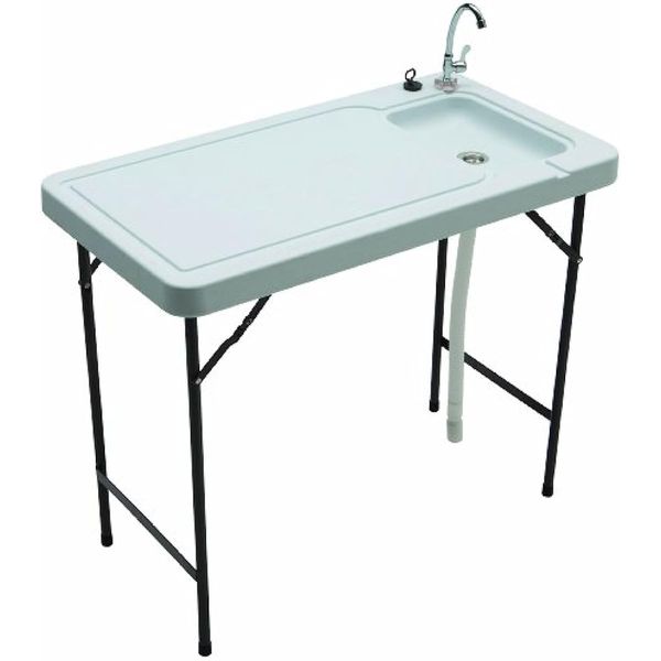 outdoor fish and game cleaning table with quick connect stainless steel faucet heated camping chair
outdoor fish and game cleaning table with quick connect stainless steel faucet heated camping chair