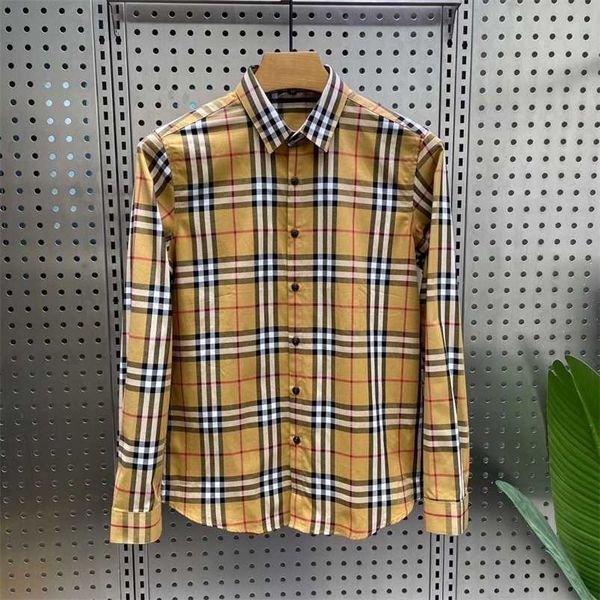 designer burbrerys mens casual shirt classic plaid shirt four seasons quality casual longsleeved youth versatile slim handsome mens trend, White;black
designer burbrerys mens casual shirt classic plaid shirt four seasons quality casual longsleeved youth versatile slim handsome mens trend, White;black