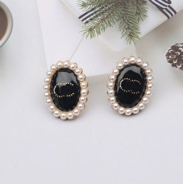 fashion luxury brand designers stud geometric famous women pearl circle 18k gold plated earring wedding party gift jewerlry, Golden;silver
fashion luxury brand designers stud geometric famous women pearl circle 18k gold plated earring wedding party gift jewerlry, Golden;silver