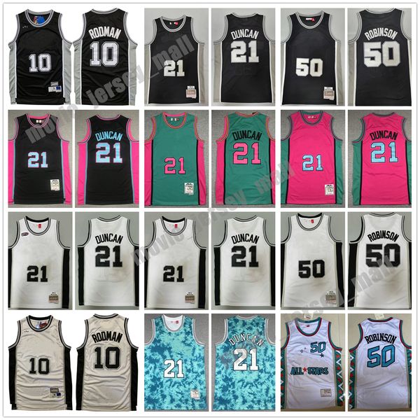 duncan retro mitchell ness basketball jerseys 10 dennis 21 tim rodman 50 david robinson stitched jersey, Black;red
duncan retro mitchell ness basketball jerseys 10 dennis 21 tim rodman 50 david robinson stitched jersey, Black;red