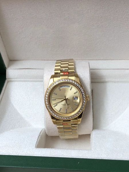 with original box fashion men's watch 41mm datejust automatic mechanical movement men's watches gold dial 904l stainless steel str, Slivery;brown
with original box fashion men's watch 41mm datejust automatic mechanical movement men's watches gold dial 904l stainless steel str, Slivery;brown