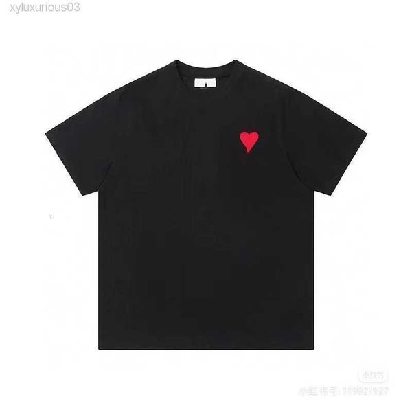 designers amis paris shirt 2023ss spring classic heart solid color big love round neck short sleeve t-shirt for men and women yh08, White;black
designers amis paris shirt 2023ss spring classic heart solid color big love round neck short sleeve t-shirt for men and women yh08, White;black