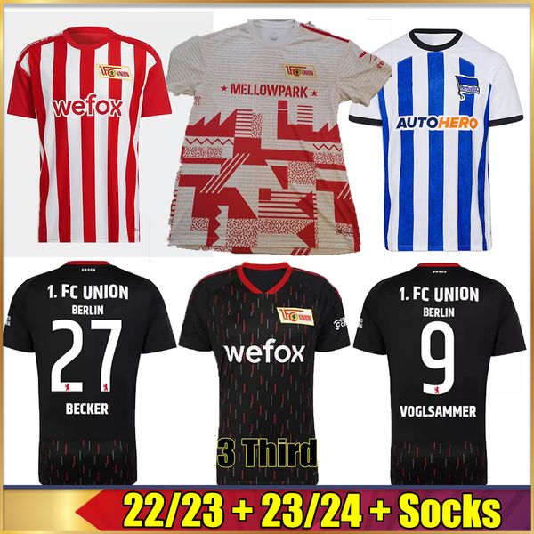 22/23/24 hertha bsc cordoba special soccer jerseys piatek cunha darida stark 2022 2023 union berlin kruse haraguchi trimmel behrens teuchert, Black;yellow 
22/23/24 hertha bsc cordoba special soccer jerseys piatek cunha darida stark 2022 2023 union berlin kruse haraguchi trimmel behrens teuchert, Black;yellow