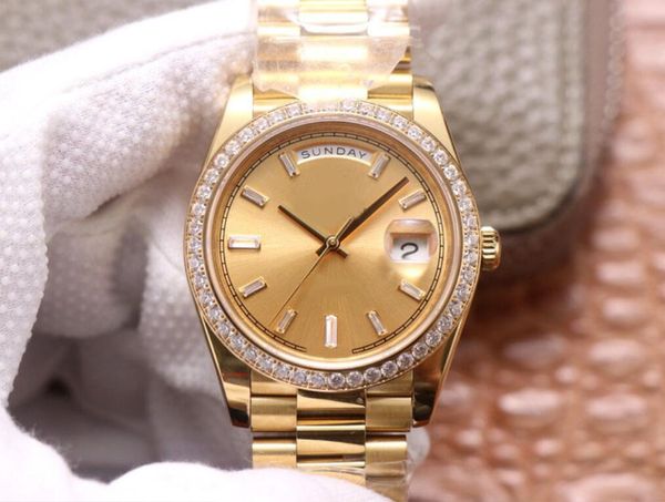 2023 qc check luxury wristwatch 18kt gold 40mm champagne dial diamond bezel mechanical automatic movement mens watches, Slivery;brown
2023 qc check luxury wristwatch 18kt gold 40mm champagne dial diamond bezel mechanical automatic movement mens watches, Slivery;brown
