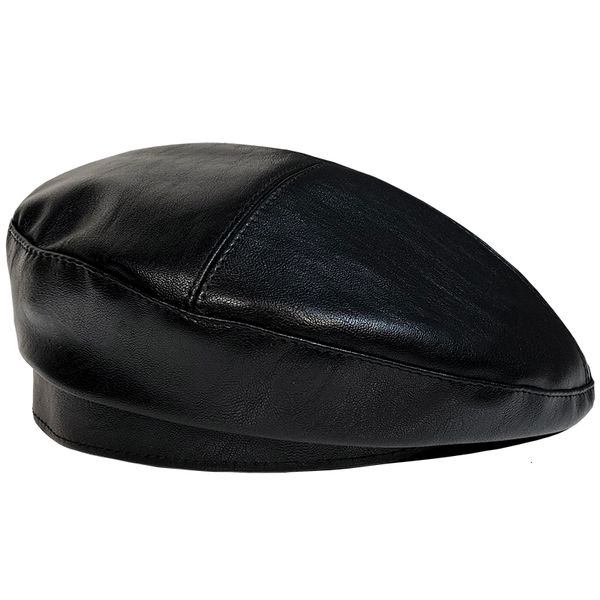 berets foux beret hat autumn winter spring pure color pu leather baker boy painter sboy caps brimless adjustable rope 230321, Blue;gray
berets foux beret hat autumn winter spring pure color pu leather baker boy painter sboy caps brimless adjustable rope 230321, Blue;gray