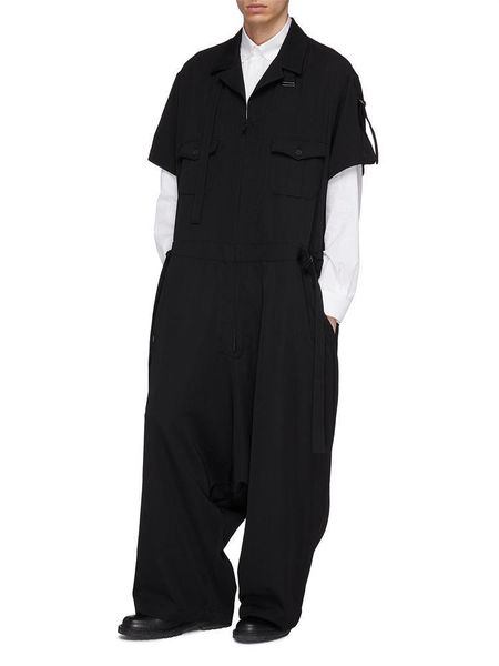 men's pants jumpsuit spring and summer short sleeve tooling style urban youth casual large size trousers 230320, Black
men's pants jumpsuit spring and summer short sleeve tooling style urban youth casual large size trousers 230320, Black