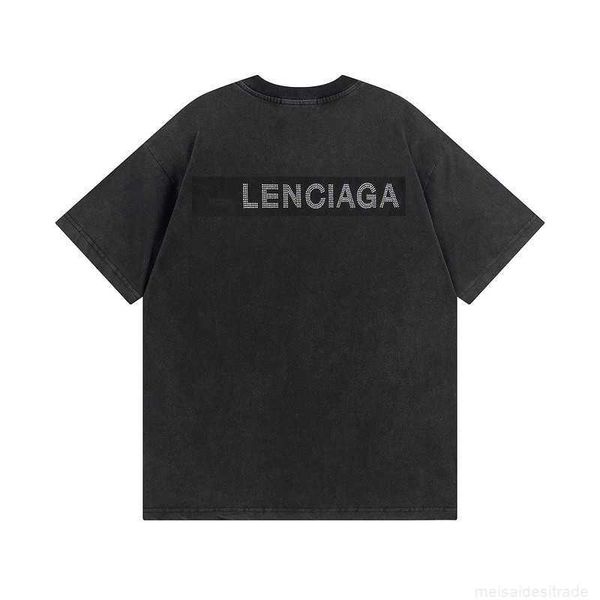 plush t shirt designer luxury coats balciga correct version paris b back classic diamond letter washed old round neck short sleeve tshirt, Black
plush t shirt designer luxury coats balciga correct version paris b back classic diamond letter washed old round neck short sleeve tshirt, Black