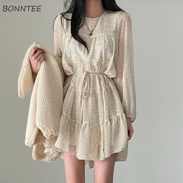 casual dresses dresses women simple long sleeve korean style students mini design summer trendy leisure daily all-match o-neck holiday vesti, Black;gray
casual dresses dresses women simple long sleeve korean style students mini design summer trendy leisure daily all-match o-neck holiday vesti, Black;gray