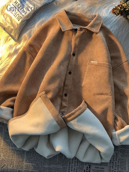 men's casual shirts gmiixder japan thickened warm collar shirt trendy men autumn winter retro jacket hong kong style oversize warm blou, White;black
men's casual shirts gmiixder japan thickened warm collar shirt trendy men autumn winter retro jacket hong kong style oversize warm blou, White;black