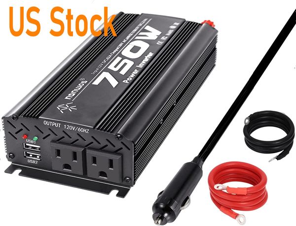 us stock, 750w power inverter car inverter 12v to 110v dc to ac inverter power converter vehicle camping
us stock, 750w power inverter car inverter 12v to 110v dc to ac inverter power converter vehicle camping