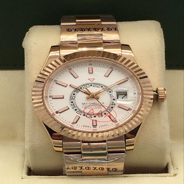 new fashion rose gold men's watch stainless steel strap automatic machinery watches sk y sports date women wrist310e, Slivery;brown
new fashion rose gold men's watch stainless steel strap automatic machinery watches sk y sports date women wrist310e, Slivery;brown
