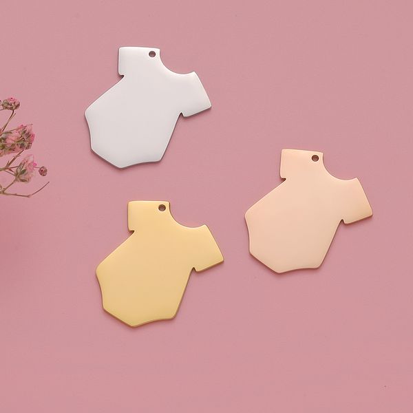 charms 100 mirror polished stainless steel clothes charm blank for engrave metal tag keychains diy accessories wholesale 10pcs 230320, Bronze;silver
charms 100 mirror polished stainless steel clothes charm blank for engrave metal tag keychains diy accessories wholesale 10pcs 230320, Bronze;silver