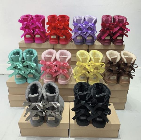 women winter booties designer boots girl classic snow boot ankle short bow mini fur black chestnut pink bowtie womens shoes size 4-13
women winter booties designer boots girl classic snow boot ankle short bow mini fur black chestnut pink bowtie womens shoes size 4-13