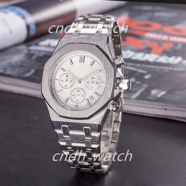 men's women watch rose gold stanless steel 42mm vk chronograph quartz movement sports men watches c1-50, Slivery;brown
men's women watch rose gold stanless steel 42mm vk chronograph quartz movement sports men watches c1-50, Slivery;brown