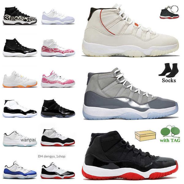 2022 women mens jumpman 11 11s basketball shoes high bred cool grey platinum tint animal instinct sneakers low air jorden jordon, Black
2022 women mens jumpman 11 11s basketball shoes high bred cool grey platinum tint animal instinct sneakers low air jorden jordon, Black