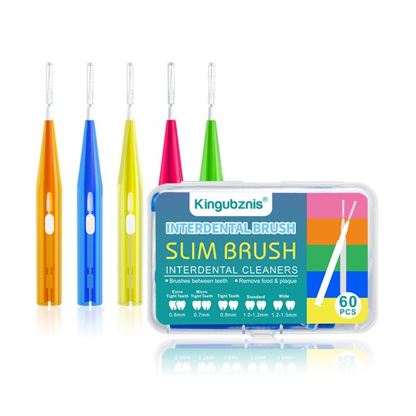 dental floss kingubznis 60pcs interdental brush for teeth orthodontic braces clean between soft bristles with dust cap 230321
dental floss kingubznis 60pcs interdental brush for teeth orthodontic braces clean between soft bristles with dust cap 230321