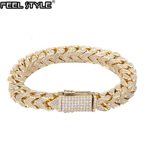 charm bracelets hip hop 8mm full iced out heavy franco chain copper aaa cubic zirconia stones bracelet for women men jewelry 230320, Golden;silver
charm bracelets hip hop 8mm full iced out heavy franco chain copper aaa cubic zirconia stones bracelet for women men jewelry 230320, Golden;silver