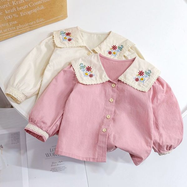 kids shirts baby girls cute flower embroidery cotton shirts spring autumn summer clothes kids children princess birthday clothing 230321, White;black
kids shirts baby girls cute flower embroidery cotton shirts spring autumn summer clothes kids children princess birthday clothing 230321, White;black