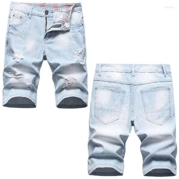 men's jeans mens blue denim shorts summer casual slim print hole knee length hip hop
men's jeans mens blue denim shorts summer casual slim print hole knee length hip hop