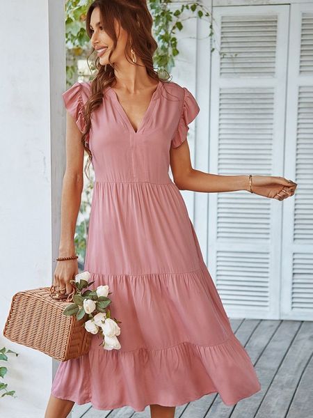 casual dresses ladies vintage fashion solid long dress women casual slim ruffles office lady summer women dress female robe vestidos de muje, Black;gray
casual dresses ladies vintage fashion solid long dress women casual slim ruffles office lady summer women dress female robe vestidos de muje, Black;gray