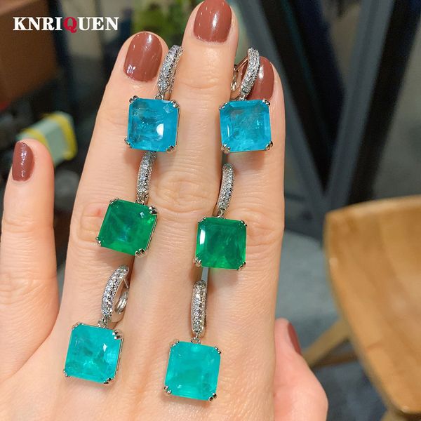 ear cuff knriquen vintage 12*12 paraiba tourmaline emerald gemstone drop clip earrings for women cocktail party fine jewelry female gift 230, Silver
ear cuff knriquen vintage 12*12 paraiba tourmaline emerald gemstone drop clip earrings for women cocktail party fine jewelry female gift 230, Silver