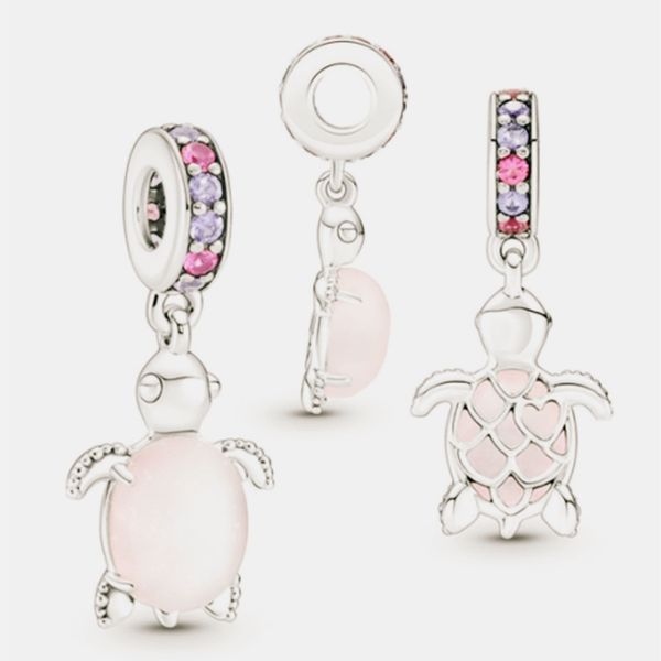 glass pink sea turtle pandoraer silver charms for bracelet diy jewelry making kits loose bead 925 sterling silver wedding party gift, Black
glass pink sea turtle pandoraer silver charms for bracelet diy jewelry making kits loose bead 925 sterling silver wedding party gift, Black