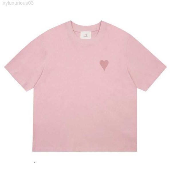 designers amis paris shirit 2023ss spring classic heart solid color big love round neck short sleeve t-shirt for men and women fs03, White;black
designers amis paris shirit 2023ss spring classic heart solid color big love round neck short sleeve t-shirt for men and women fs03, White;black