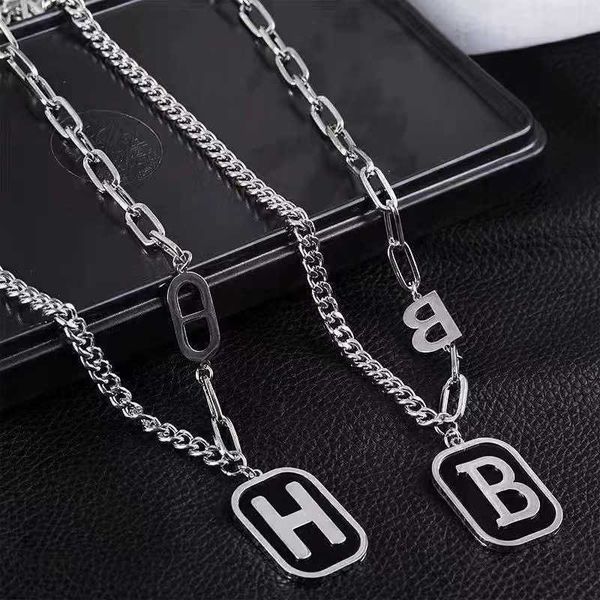 pendant necklaces strands strings 2022 cross new product long hip hop steel necklace couple fashion letter non fading sweater chain, Silver
pendant necklaces strands strings 2022 cross new product long hip hop steel necklace couple fashion letter non fading sweater chain, Silver