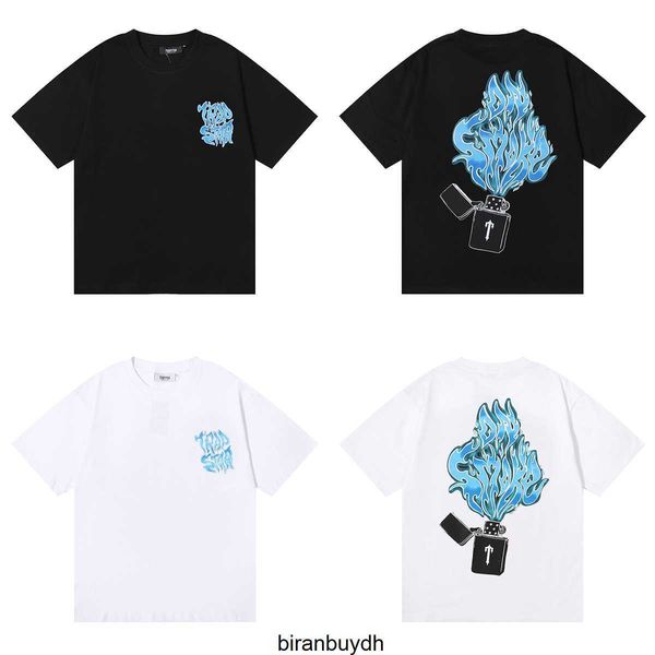 sport men's t-shirts trapstar lighter blue flame printing high-quality double-yarn cotton loose casual short-sleeved t-shirt for men an, White;black
sport men's t-shirts trapstar lighter blue flame printing high-quality double-yarn cotton loose casual short-sleeved t-shirt for men an, White;black
