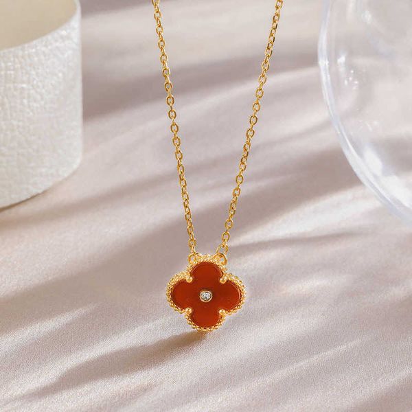 pendant necklaces strands strings simple diamond set four leaf clover necklace for women versatile 18k gold steel mesh red tiktok jewelry, Silver
pendant necklaces strands strings simple diamond set four leaf clover necklace for women versatile 18k gold steel mesh red tiktok jewelry, Silver