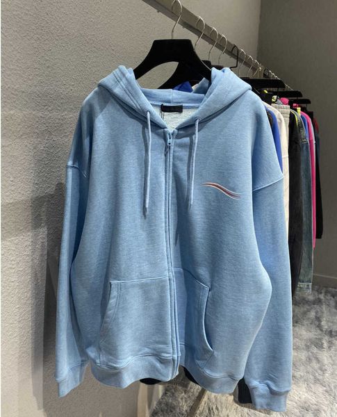 men's hoodies paris fashion brand autumn and winter b home high edition wave cola print loose long sleeve cardigan coat sweater for men, Black
men's hoodies paris fashion brand autumn and winter b home high edition wave cola print loose long sleeve cardigan coat sweater for men, Black