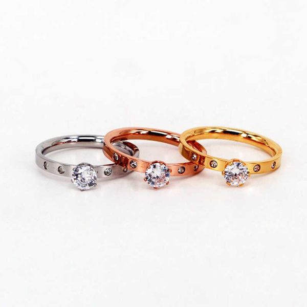 luxury ornamentstrendy love jewelry titanuim steel rose gold color ring crystal for women couple finger s wedding size6-9 wholesale, Silver
luxury ornamentstrendy love jewelry titanuim steel rose gold color ring crystal for women couple finger s wedding size6-9 wholesale, Silver
