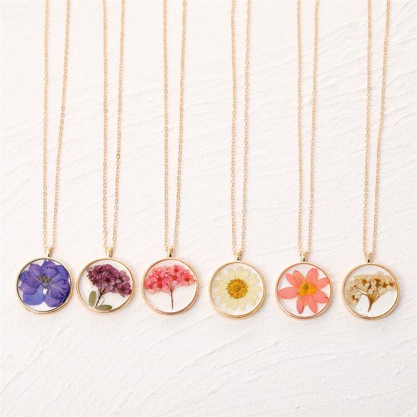 s3530 retro transparent resin natural dried flowers pendant necklace diy dripping glue eternal flower choker necklaces, Silver
s3530 retro transparent resin natural dried flowers pendant necklace diy dripping glue eternal flower choker necklaces, Silver