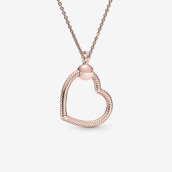 18k rose gold love heart charm necklace for pandora 925 sterling silver wedding designer jewelry for women girlfriend gift link necklaces wi
18k rose gold love heart charm necklace for pandora 925 sterling silver wedding designer jewelry for women girlfriend gift link necklaces wi