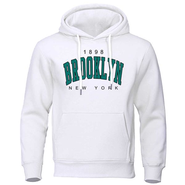 men's t-hirt and women caual thirt spring summer breathable 1898 brooklyn new york printed hoody creativity crewneck clothing fahion sw, White;black
men's t-hirt and women caual thirt spring summer breathable 1898 brooklyn new york printed hoody creativity crewneck clothing fahion sw, White;black