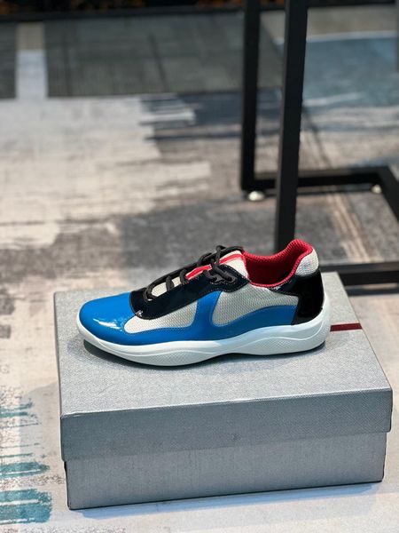 elegant brand men americas cup sneakers shoes blue black white calf leather sports technical fabric light sole trainer comfort casual walkin
elegant brand men americas cup sneakers shoes blue black white calf leather sports technical fabric light sole trainer comfort casual walkin