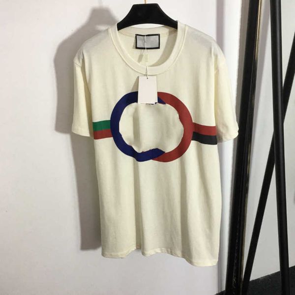 23ss designer women brand t-shirt round neck pure cotton combination color g letter print loose short sleeve t-shirt womens clothes a1, White
23ss designer women brand t-shirt round neck pure cotton combination color g letter print loose short sleeve t-shirt womens clothes a1, White