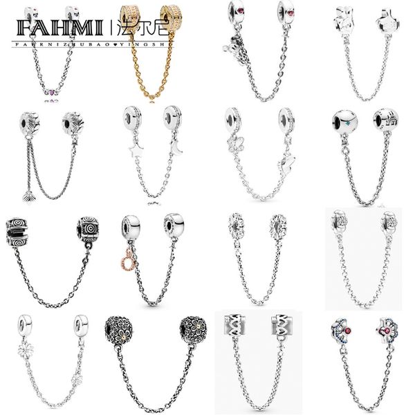 2022 brand new 925 sterling silver fashion bracelet safety chain diy scissors hand like star moon factory outlet, Black 
2022 brand new 925 sterling silver fashion bracelet safety chain diy scissors hand like star moon factory outlet, Black