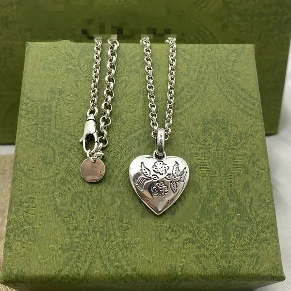 pendant necklaces luxury gu brand designers letter g classic style blind for love heart-shaped flower and bird pendant tiger head with pearl, Silver
pendant necklaces luxury gu brand designers letter g classic style blind for love heart-shaped flower and bird pendant tiger head with pearl, Silver