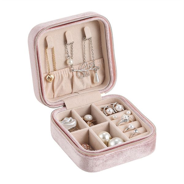 velvet travel jewelry box organizer small portable travel jewelry cases mini necklace earrings rings display holders, Black;white
velvet travel jewelry box organizer small portable travel jewelry cases mini necklace earrings rings display holders, Black;white