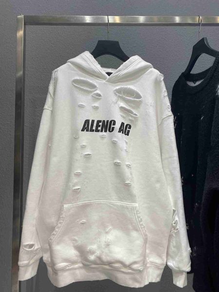 plush t shirt designer luxury coats balciga b art hole hoodie version of custom weaving dyeing thick soft comfortable fashionable men's, Black
plush t shirt designer luxury coats balciga b art hole hoodie version of custom weaving dyeing thick soft comfortable fashionable men's, Black