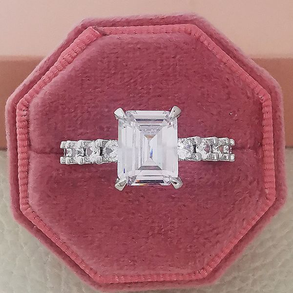 emerald cut lab diamond finger ring 925 sterling silver party wedding band rings for women men engagement jewelry birthday gift, Slivery;golden
emerald cut lab diamond finger ring 925 sterling silver party wedding band rings for women men engagement jewelry birthday gift, Slivery;golden