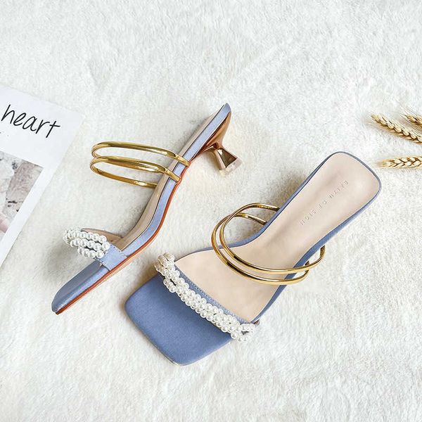 sandals chic metal belt bead modern sandals women 2022 slippers two ways summer shoes woman pearl square toe thin heels sandalias mujer g230, Black
sandals chic metal belt bead modern sandals women 2022 slippers two ways summer shoes woman pearl square toe thin heels sandalias mujer g230, Black