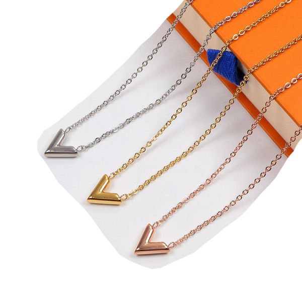 Jewelry Sets letter V Bracelet Earrings Necklace Ljia 18K Stainless Steel Pendant clavicle Chain bangles for mens womens bijoux cjewelers, Silver
Jewelry Sets letter V Bracelet Earrings Necklace Ljia 18K Stainless Steel Pendant clavicle Chain bangles for mens womens bijoux cjewelers, Silver