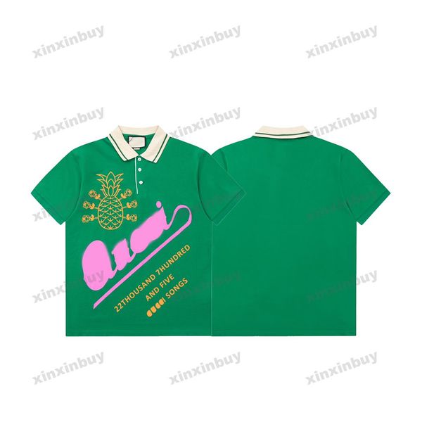 xinxinbuy men designer tee t shirt 23ss paris pineapple pattern print songs short sleeve cotton women black white green s-2xl, Black;brown
xinxinbuy men designer tee t shirt 23ss paris pineapple pattern print songs short sleeve cotton women black white green s-2xl, Black;brown
