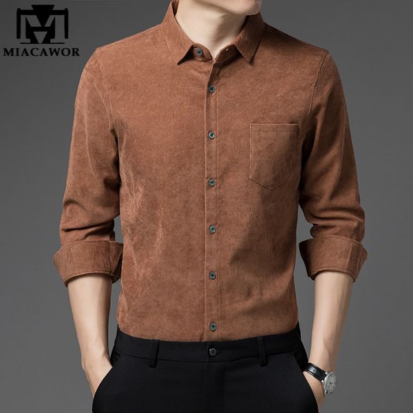 men's casual shirts miacawor brand vintage corduroy shirts men full sleeve classic solid color camisa masculina casual men clothing c89, White;black
men's casual shirts miacawor brand vintage corduroy shirts men full sleeve classic solid color camisa masculina casual men clothing c89, White;black