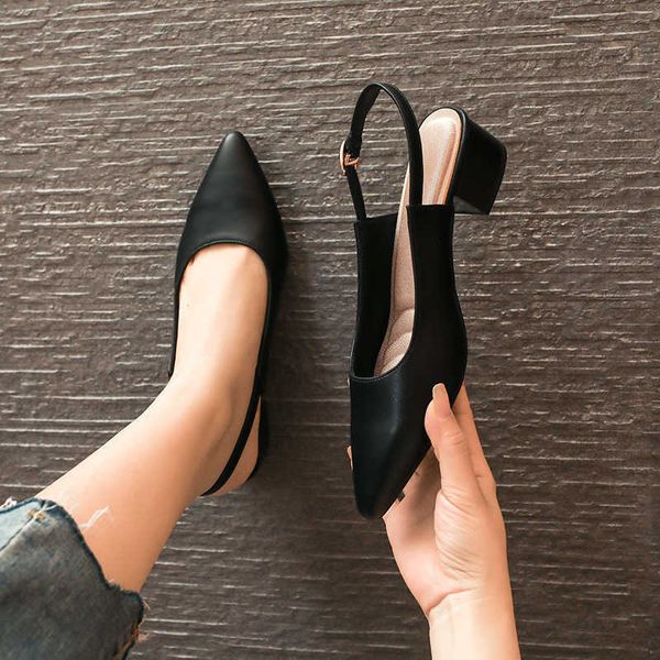 sandals brief style pointed toe backsling summer shoes woman thick high heels sandals 2022 cutout back strap gladiator sandalias mujer g2303, Black
sandals brief style pointed toe backsling summer shoes woman thick high heels sandals 2022 cutout back strap gladiator sandalias mujer g2303, Black