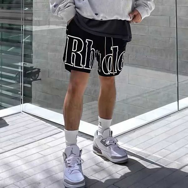 men's shorts rhude summer american shorts men's loose fit sports basketball pants street quick dry casual pants fashion, White;black
men's shorts rhude summer american shorts men's loose fit sports basketball pants street quick dry casual pants fashion, White;black
