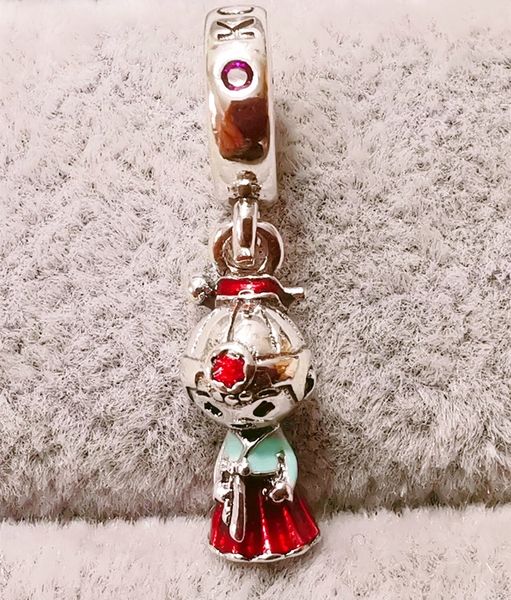 authentic pandoraer 925 sterling silver charms doll hanbok dangle charm fit europe style loose beads for bracelet making jewelry, Black
authentic pandoraer 925 sterling silver charms doll hanbok dangle charm fit europe style loose beads for bracelet making jewelry, Black