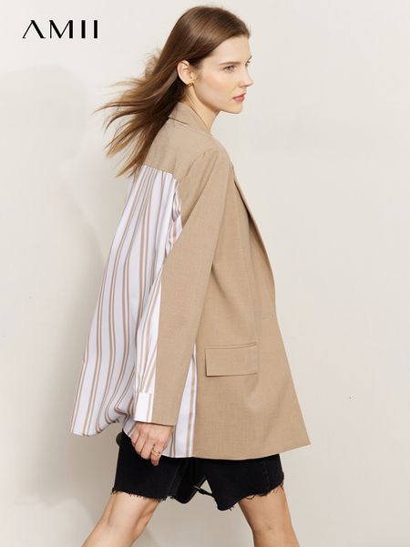 women's suits blazers amii minimalist 2023 spring loose jacket contrast striped design office lady female clothes coat 72321008 230321, White;black
women's suits blazers amii minimalist 2023 spring loose jacket contrast striped design office lady female clothes coat 72321008 230321, White;black